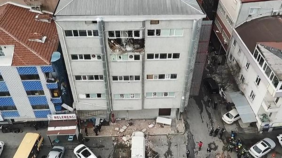Bahçelievler'de sanayi sitesinde korkutan patlama!