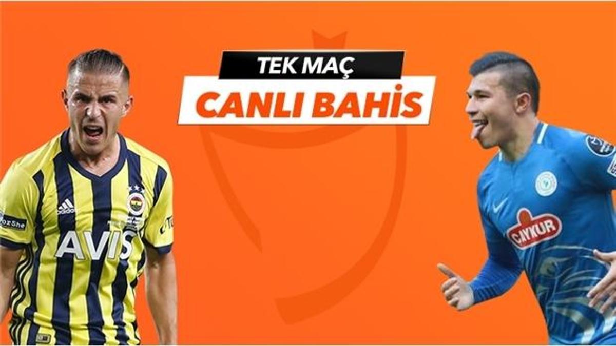 Fenerbahçe - Ç.Rizespor maçı Misli.com'da