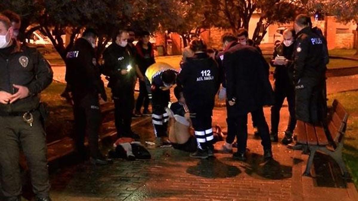 Zeytinburnu'nda bir kişi gasp edilirken bıçaklandı