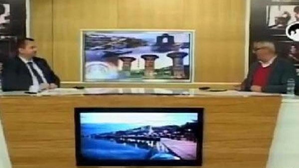 Deva Partisi il başkanı canlı yayında küfür etti