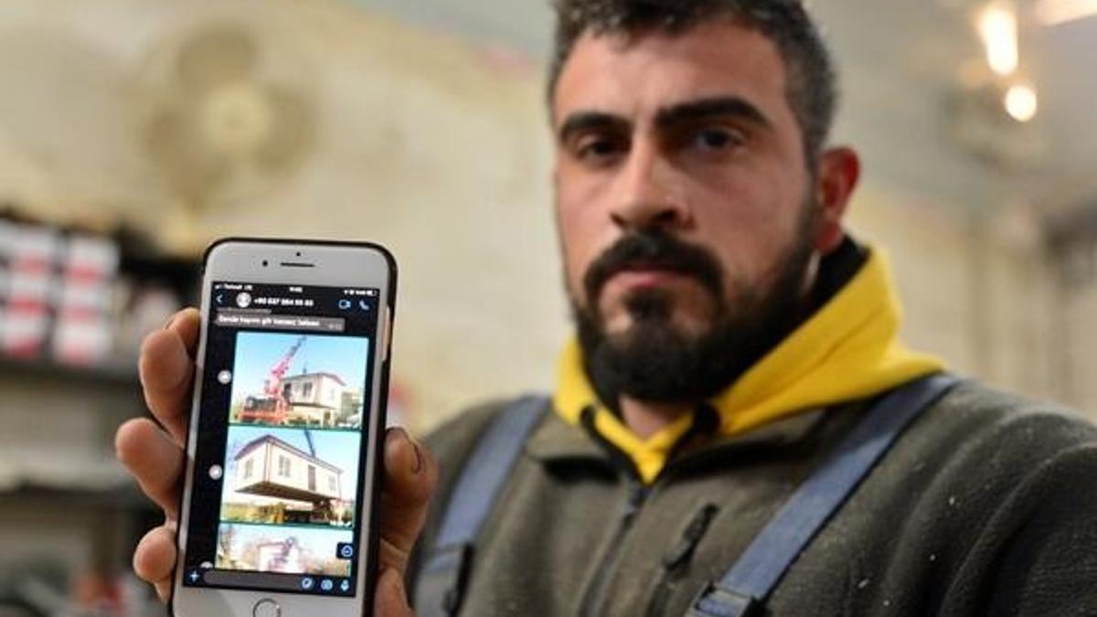 İnternette gördüğü konteyner ev ilanı pahalıya patladı! 12 bin TL'si gitti...