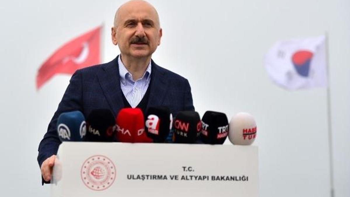 Bakan Karaismailoğlu: Asırların hayali için geri sayımdayız diyebiliriz