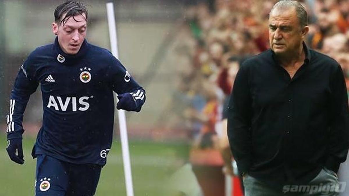 Fenerbahçe - Galatasaray maçı öncesi dikkat çeken Mesut Özil - Fatih Terim iddiası