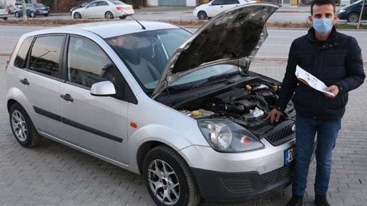 Tek parça değişeni var denilen otomobilin yarısı başka otomobile ait çıktı