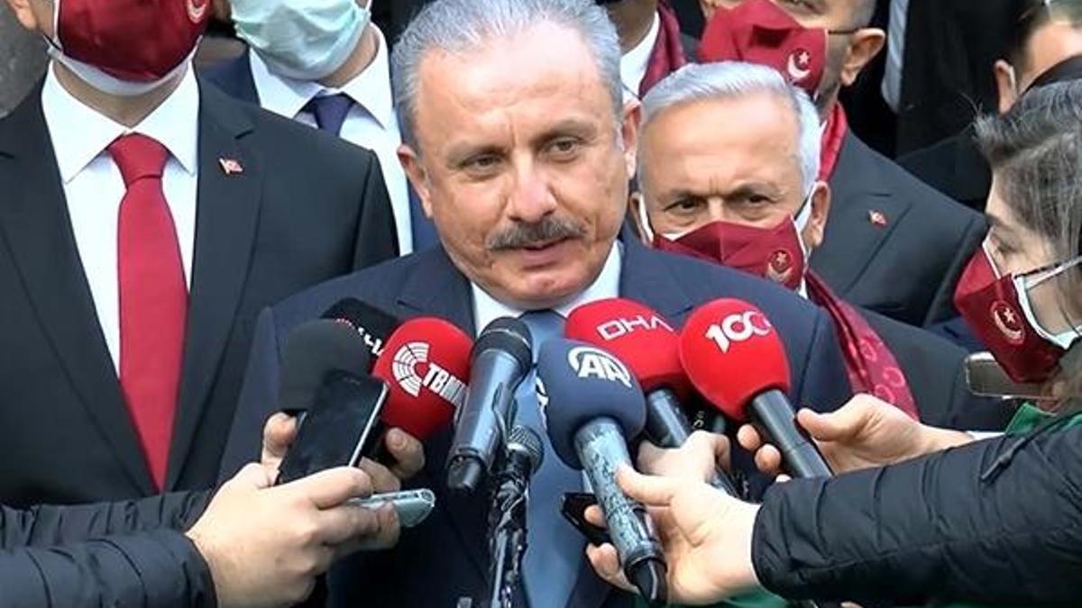 TBMM Başkanı Şentop'tan 'yeni anayasa' açıklaması