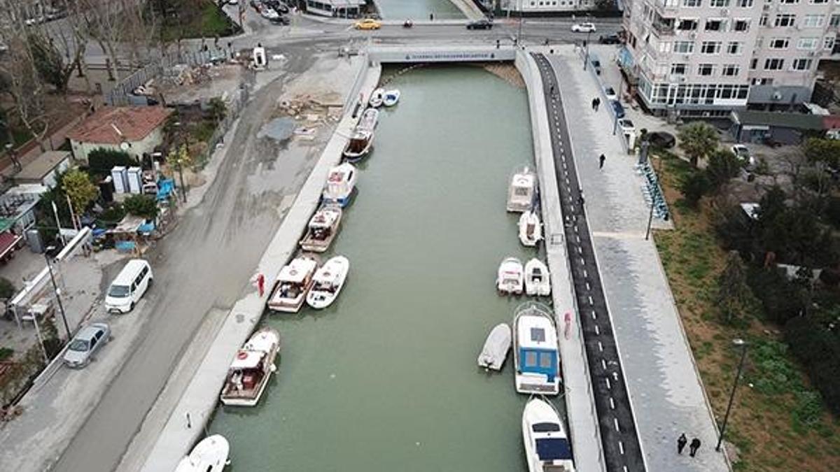 Kurbağalıdere'de su tekrar bulanıklaştı, çöpler birikti