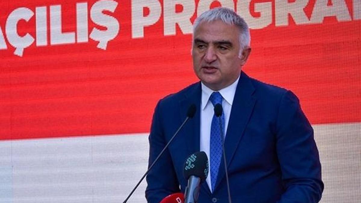 'Bakanlığımızın projeleri kapsamında turizmi 81 vilayete yaymak var'