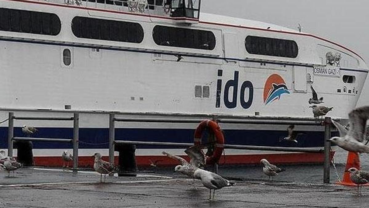 İDO seferlerine fırtına engeli!