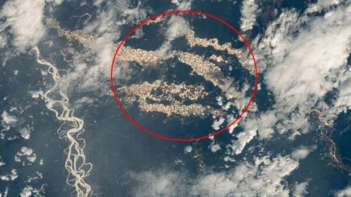 Ölüm saçan 'altın nehirleri' NASA fotoğraflarıyla ortaya çıktı!