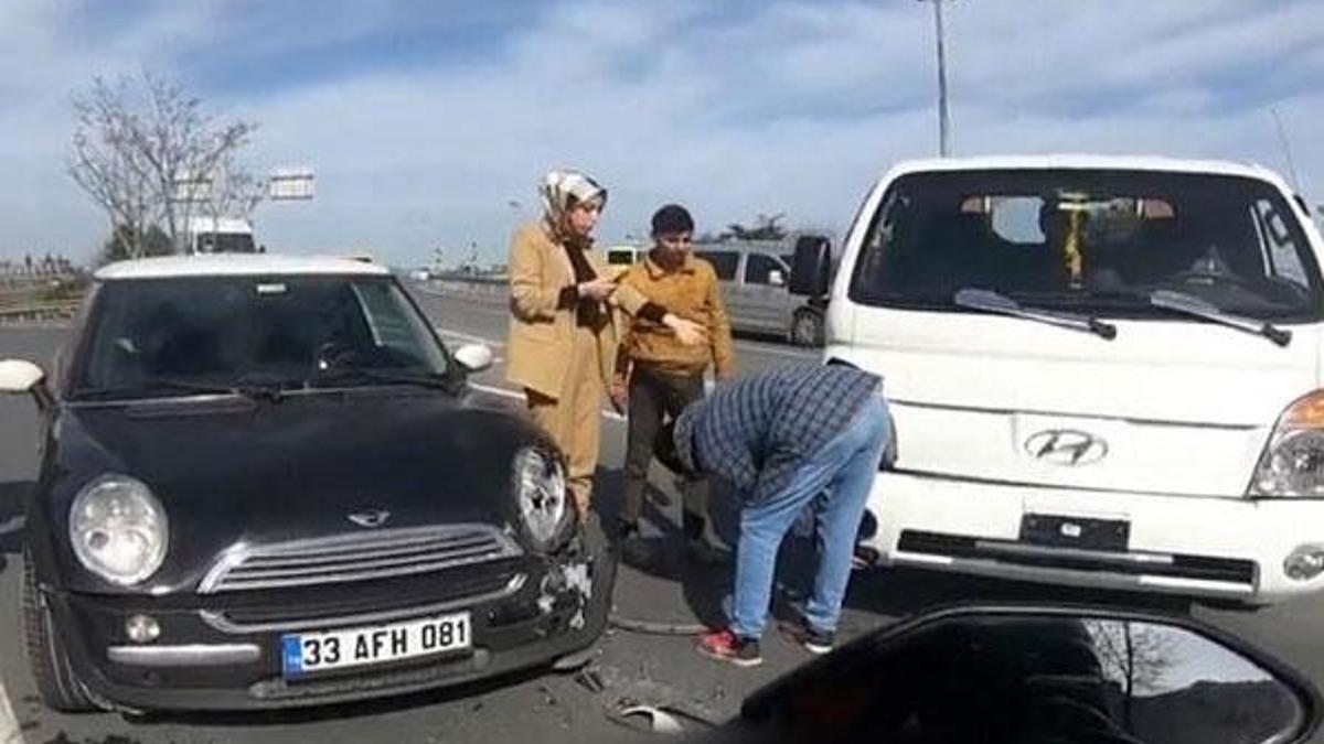 İstanbul'da akılalmaz olay! Makas attıktan sonra birden önüne kırdı...