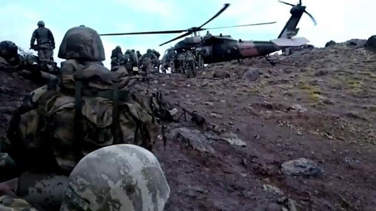 Pençe Kartal-2 Harekatı'nda 2 PKK'lı terörist hava harekatıyla etkisiz  hale getirildi