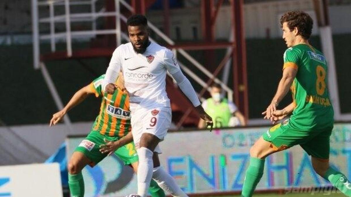 Hatayspor - Alanyaspor maçı başladığı gibi bitti!