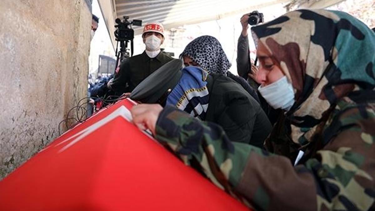 Gara şehidi Uzman Çavuş Sarı, Kahramanmaraş'ta toprağa verildi