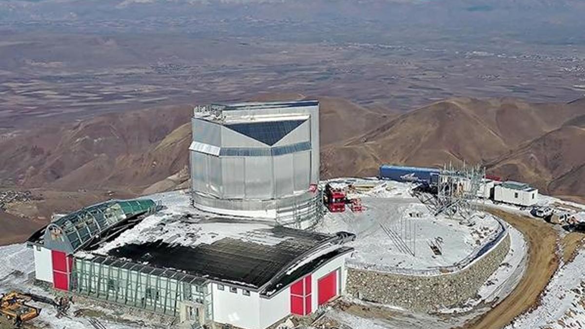 Doğu Anadolu Gözlemevinde ilk ışık için sona gelindi