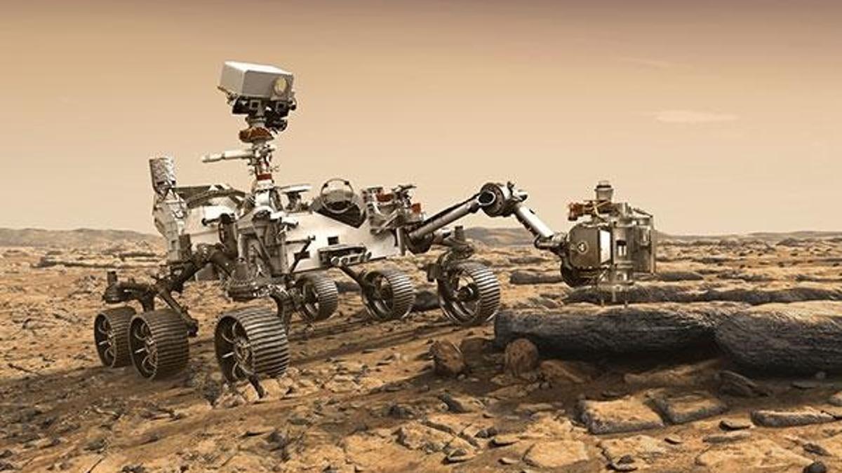 Tarihi anlar! Perseverance Mars'a indi, işte ilk fotoğraf...