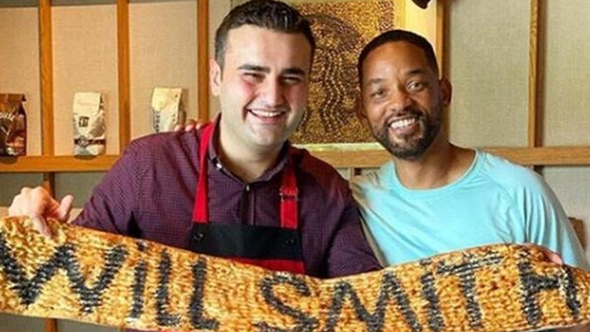 CZN Burak, Will Smith'e pide pişirdi