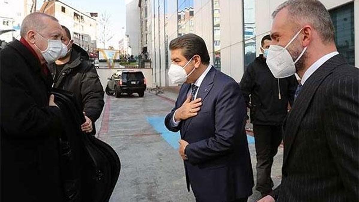 Cumhurbaşkanı Erdoğan'dan Esenler Belediyesi'ni ziyaret