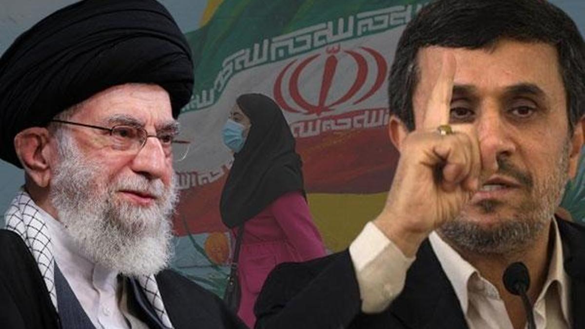 İran'da yer yerinden oynuyor! Ahmedinejad sahneye çıktı, ağır sözler...