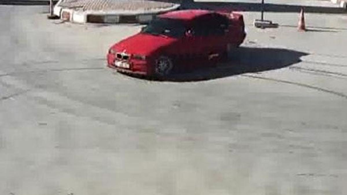 Kısıtlamayı ihlal edip, drift yapan sürücüye 7 bin lira ceza
