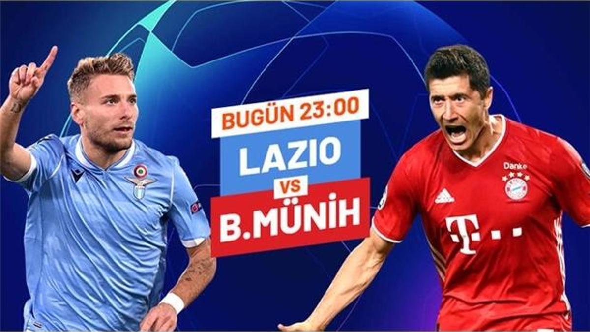 Lazio - Bayern Münih maçı Tek Maç ve Canlı Bahis seçenekleriyle Misli.com’da