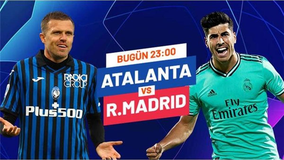 Atalanta - Real Madrid maçı Tek Maç ve Canlı Bahis seçenekleriyle Misli.com’da