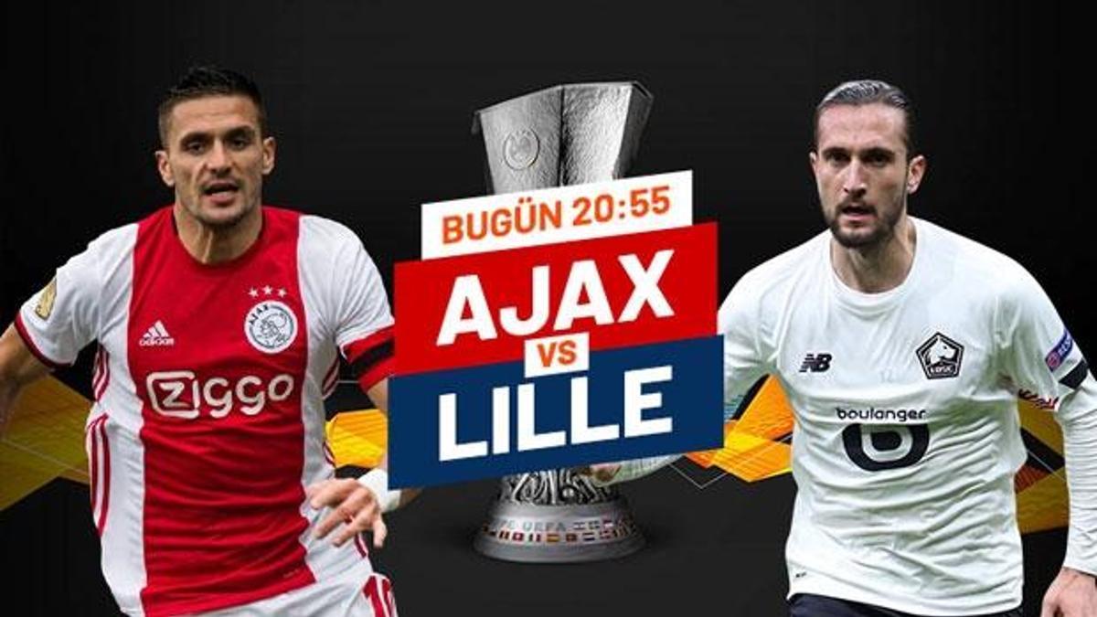 Ajax - Lille maçı Tek Maç ve Canlı Bahis seçenekleriyle Misli.com’da