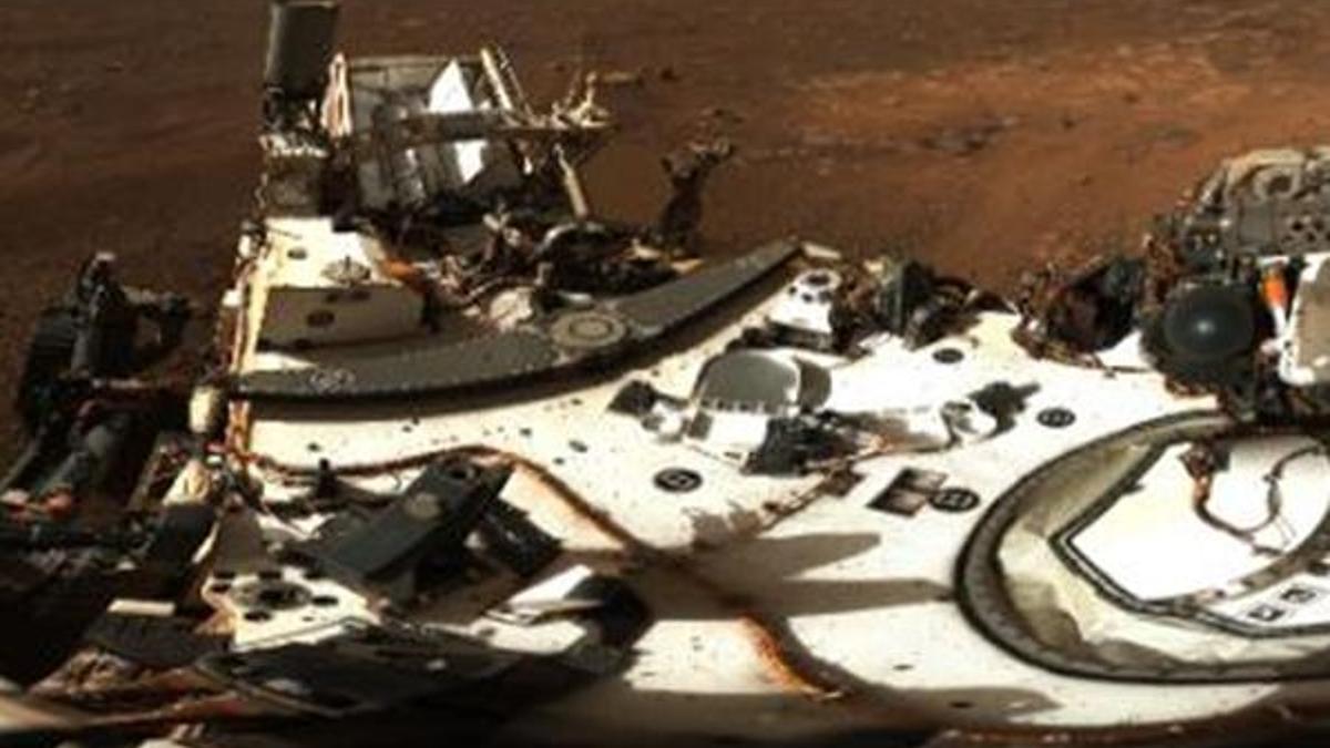 NASA, Mars'taki Jezero Krateri'nin panoramik fotoğrafını paylaştı