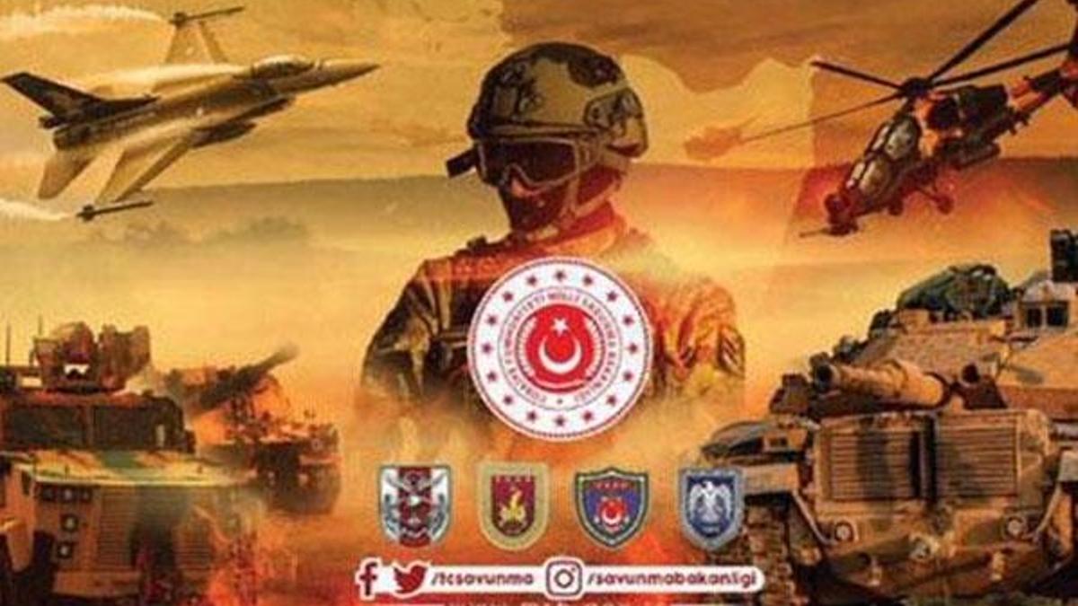 MSB'den Bahar Kalkanı Harekatı paylaşımı