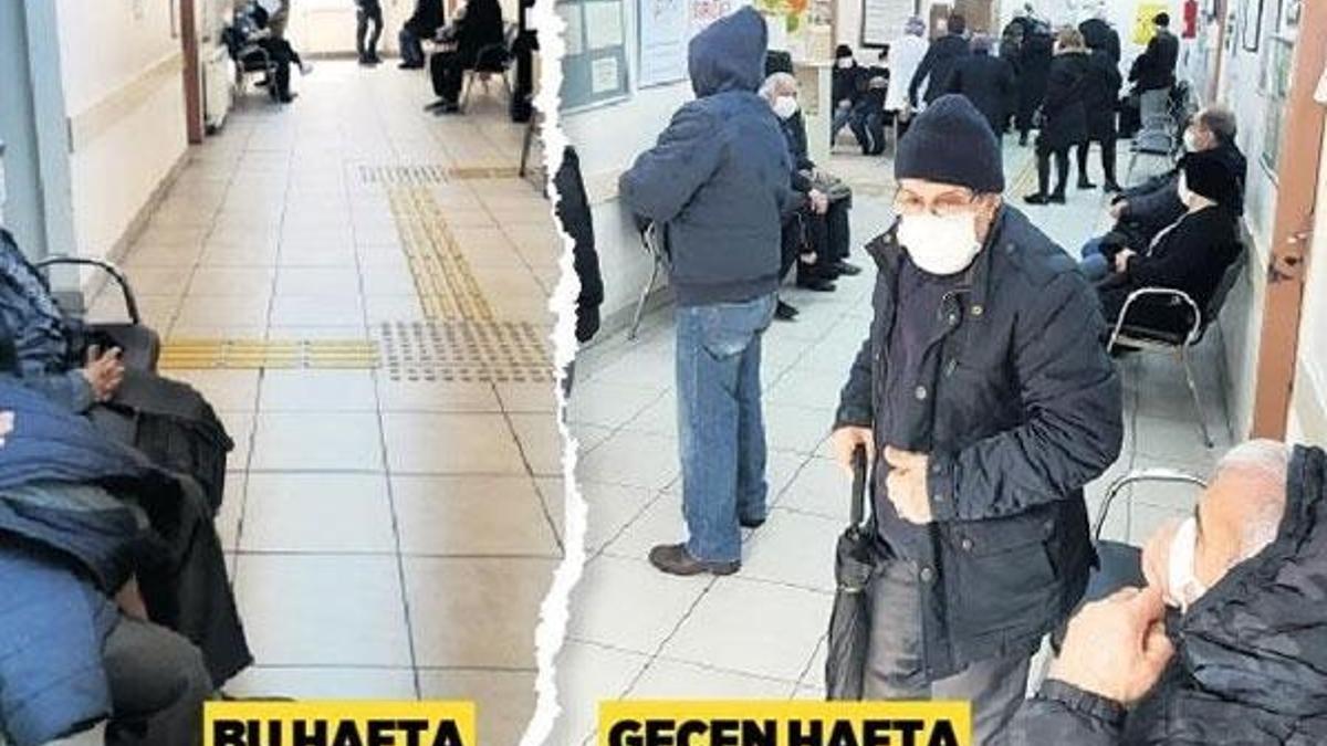 Aile Sağlık Merkezleri’nde geçen haftadaki görüntüden eser yok