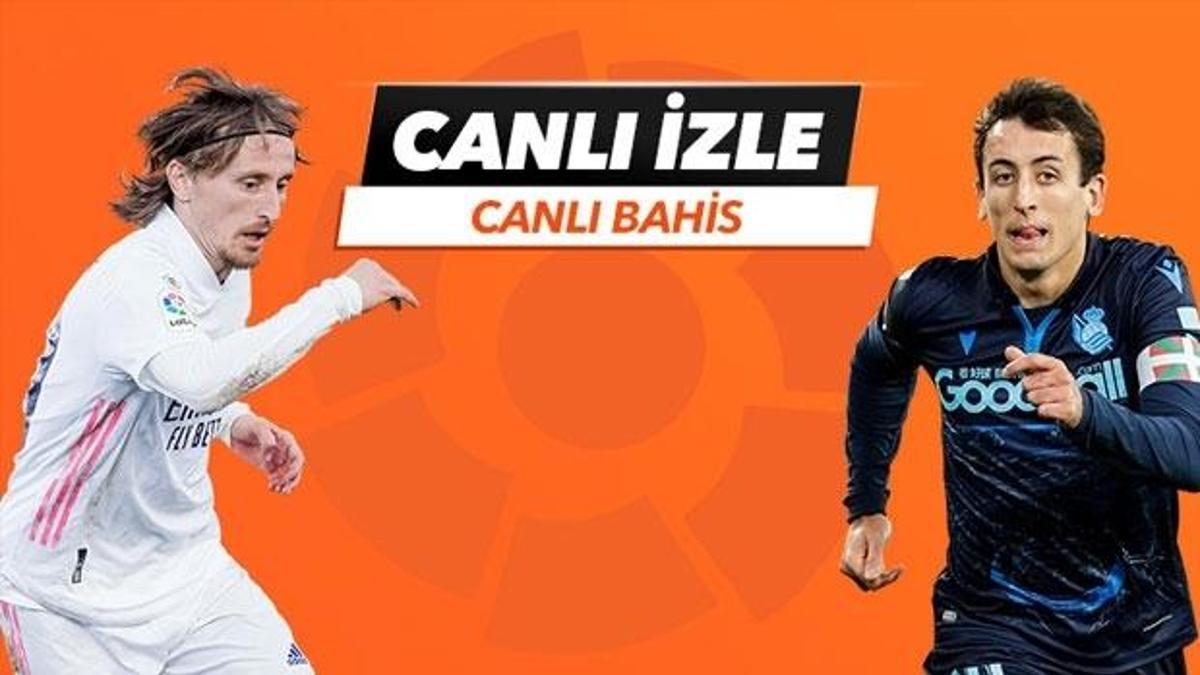 Real Madrid - Real Sociedad maçı Tek Maç ve Canlı Bahis seçenekleriyle Misli.com’da