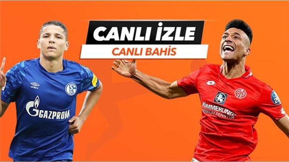 Schalke - Mainz maçı Tek Maç ve Canlı Bahis seçenekleriyle Misli.com’da