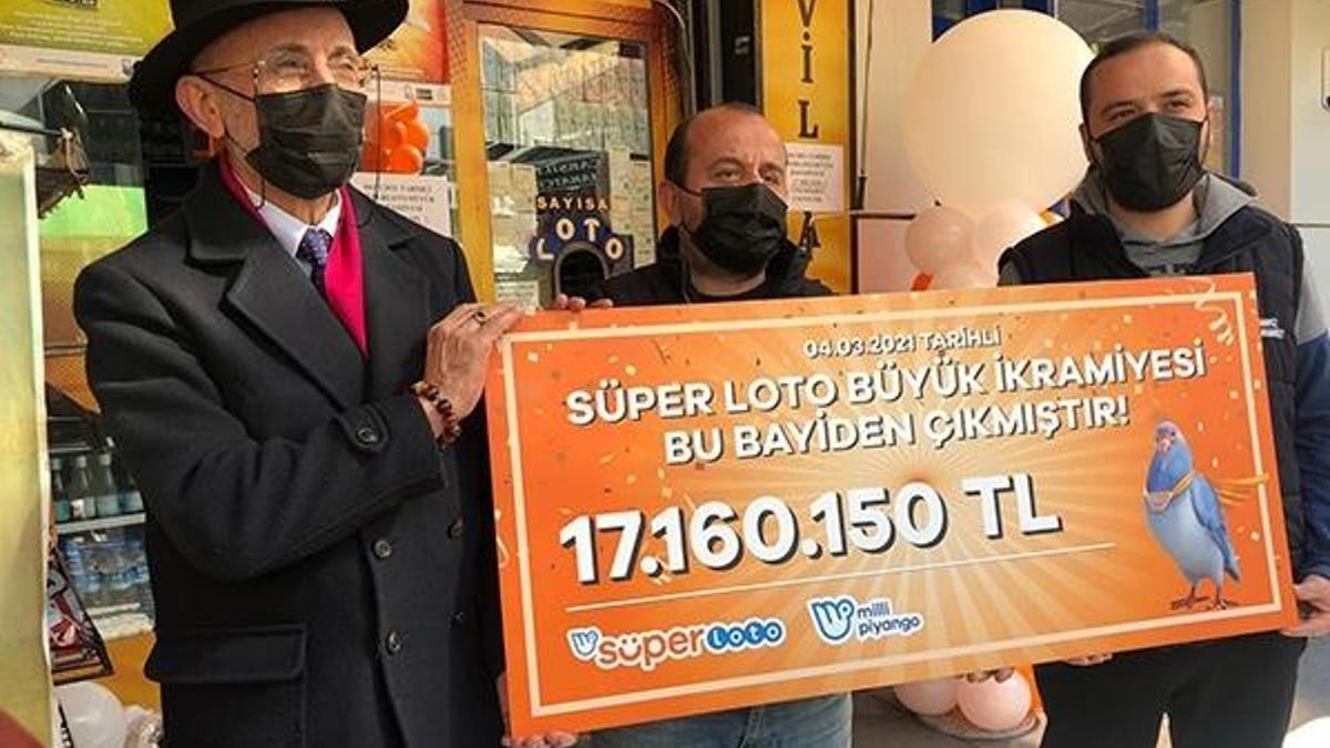 Süper Loto İstanbul Üsküdar'a büyük ikramiye kazandırdı!
