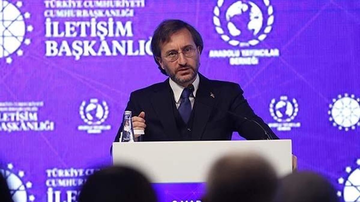 İletişim Başkanı Altun : Bu sistematik bir kötülüktür