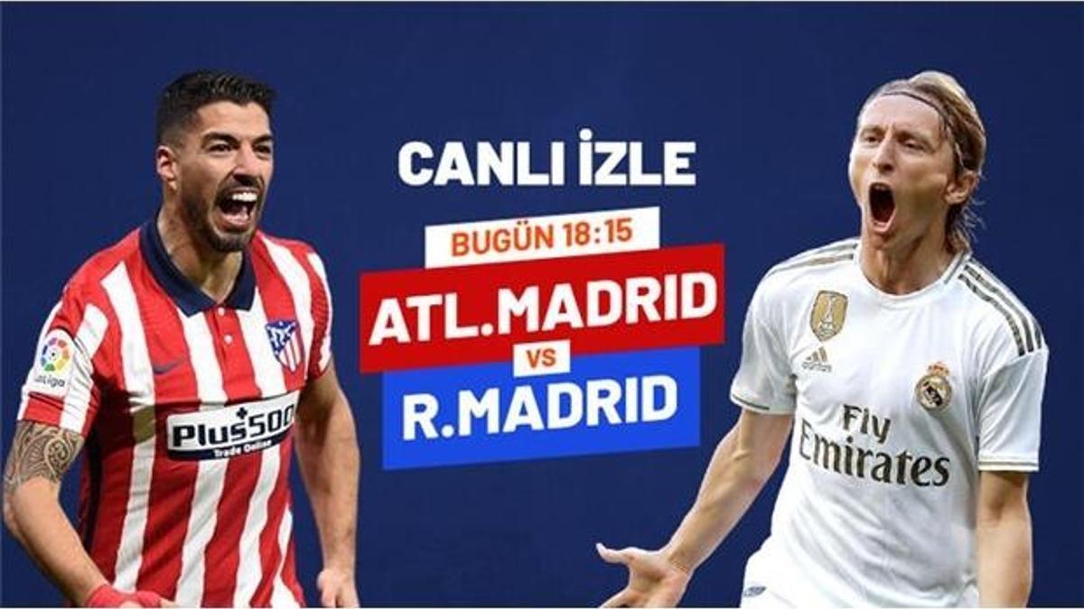 Atletico Madrid - Real Madrid maçı Tek Maç ve Canlı Bahis seçenekleriyle Misli.com’da