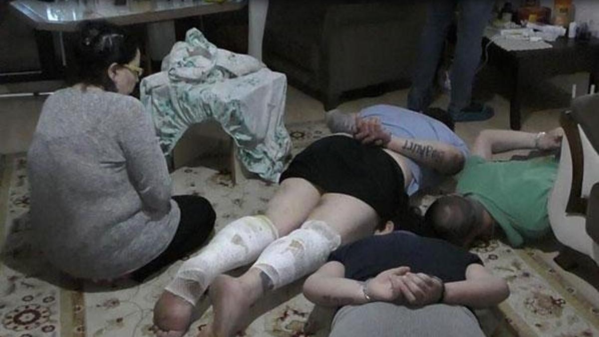 Baskın yapıldı! 16 kişi bu halde yakalandı