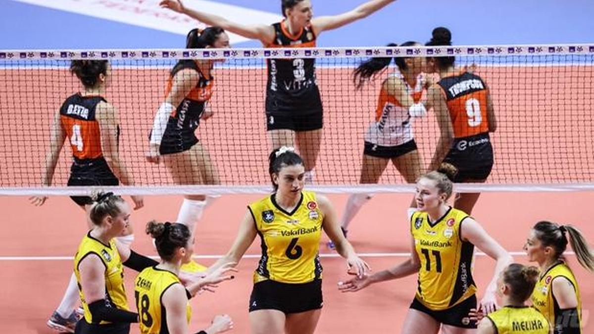 Kupa Voley'de şampiyon VakıfBank!