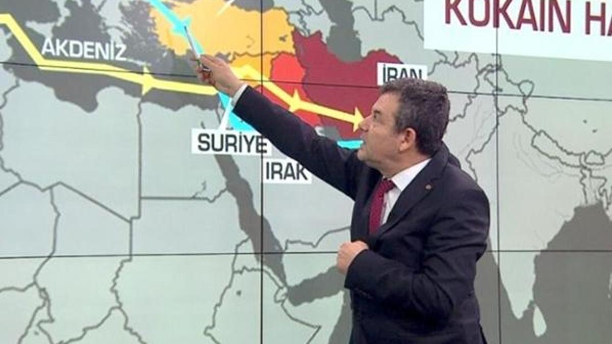 Haritayı Emniyet hazırladı… İşte uyuşturucu trafik rotası!
