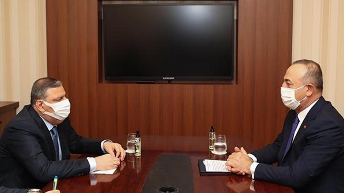 Bakan Çavuşoğlu, Suriye eski Başbakanı Hicab ile görüştü