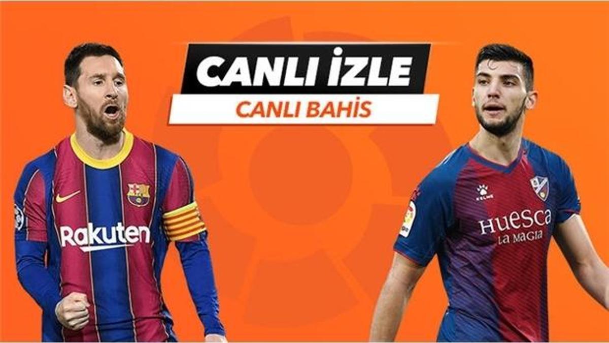 Barcelona - Huesca maçı Tek Maç ve Canlı Bahis seçenekleriyle Misli.com’da