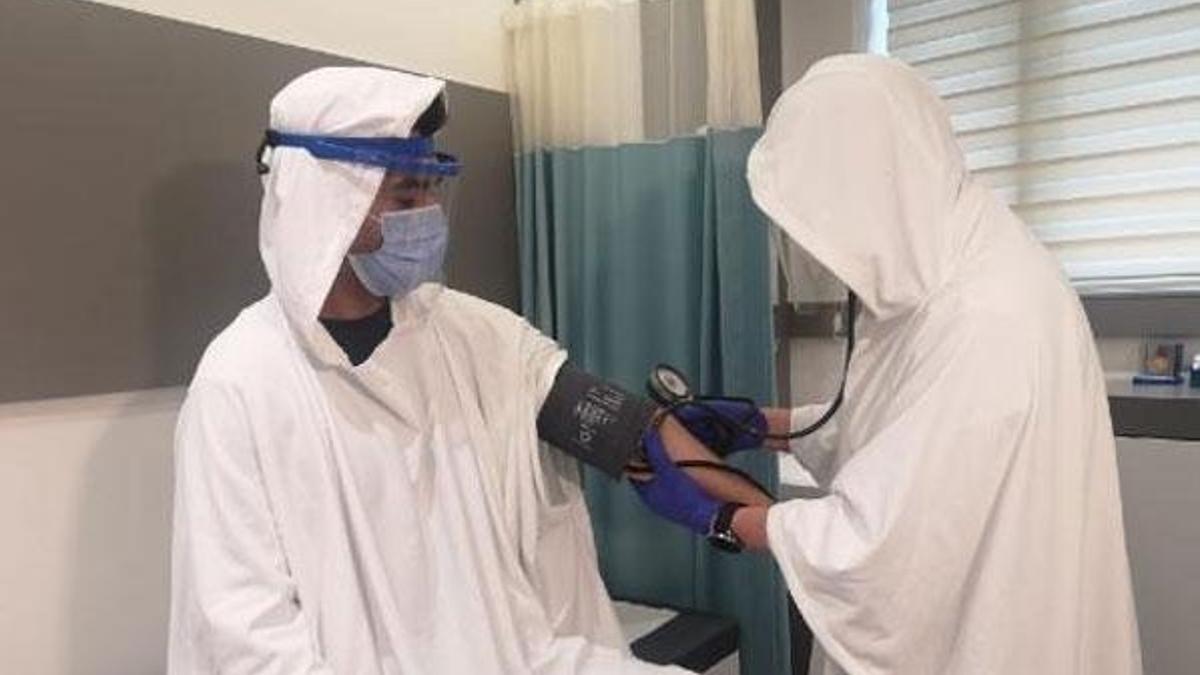 'Kovid-19 Kalkanı' hastanelerde denendi; göz ve cilde zararı yok