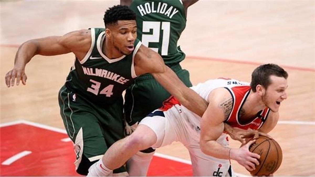 Antetokounmpo'dan 31 sayı, 15 ribaunt, 10 asist