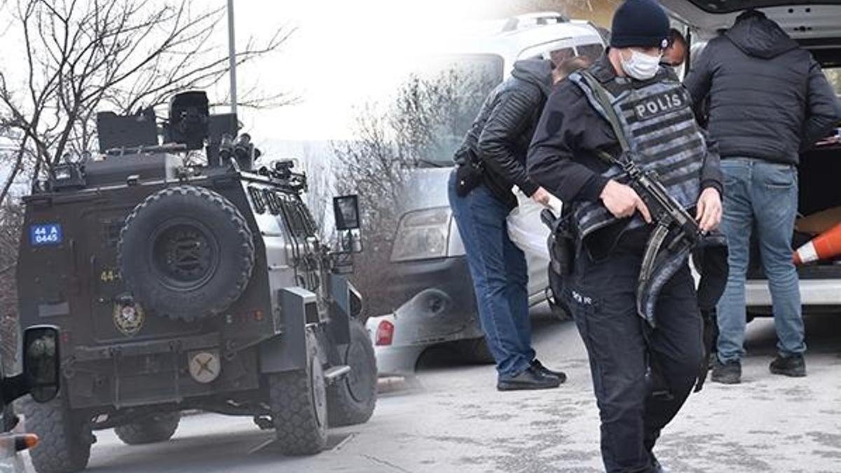Malatya'da hareketli anlar! Polislere ateş açtı