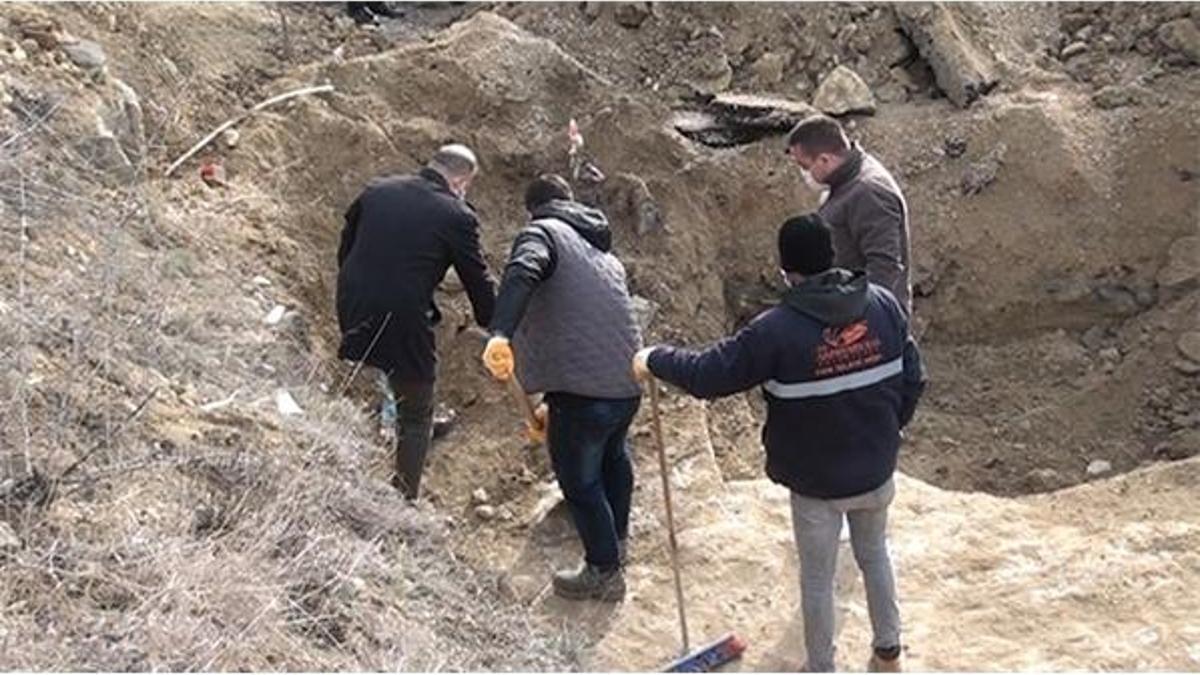 Mezarlıkta izinsiz kazı iddiası üzerine inceleme başlatıldı!