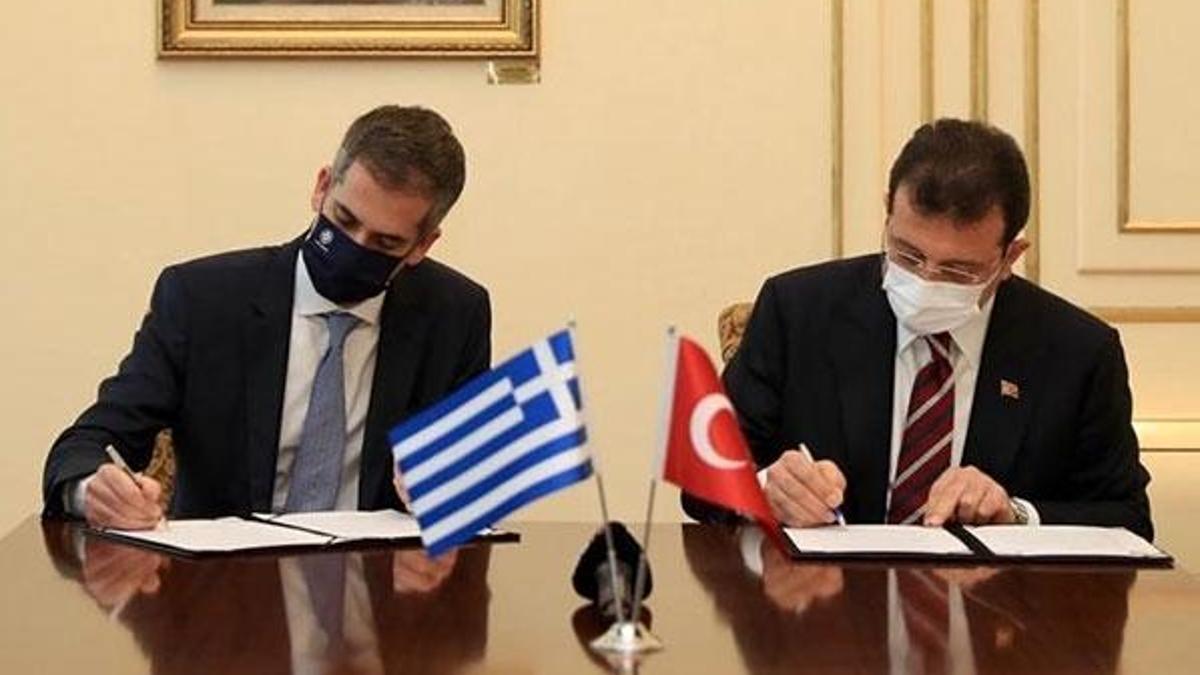 İstanbul ve Atina arasında "iyi niyet protokolü" imzalandı