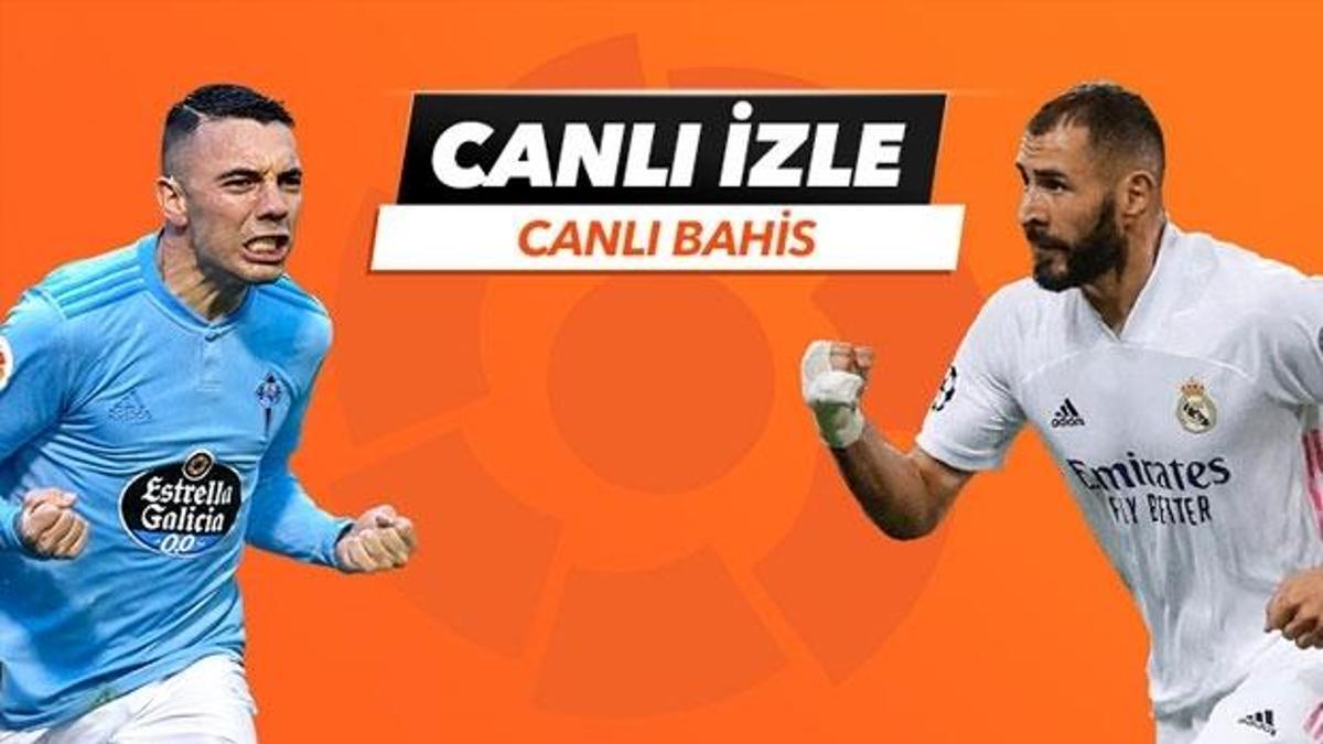 Celta Vigo - Real Madrid maçı Tek Maç ve Canlı Bahis seçenekleriyle Misli.com’da