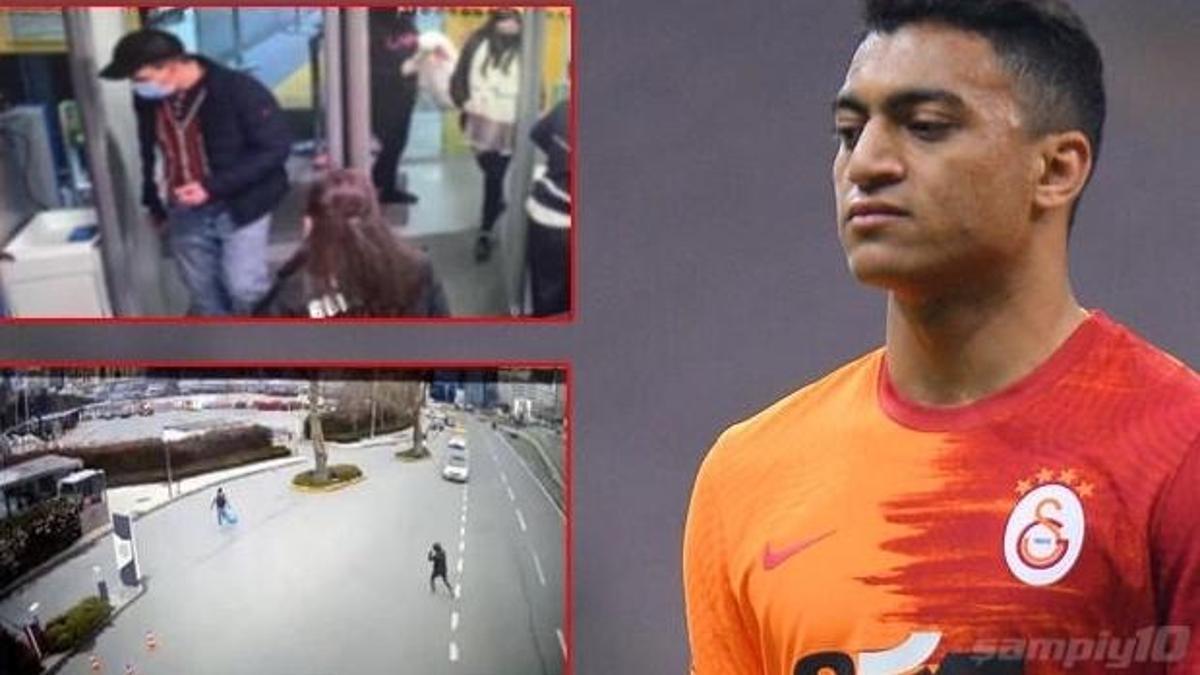 Mostafa Mohamed'e hayatının şoku! Hırsızlık anı saniye saniye kameralarda