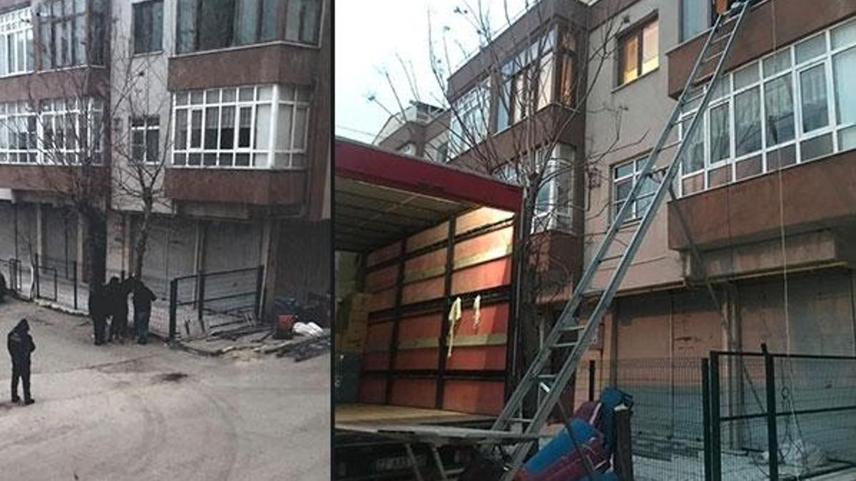 Yeni evine taşınabilmek için bakın ne yaptı? İlçe halkı ayağa kalktı