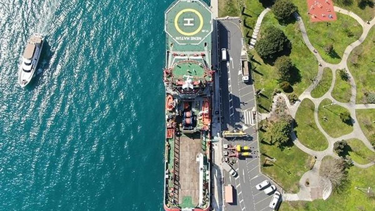 Dünyadaki sayılı gemilerden bir tanesi! Böyle görüntülendi