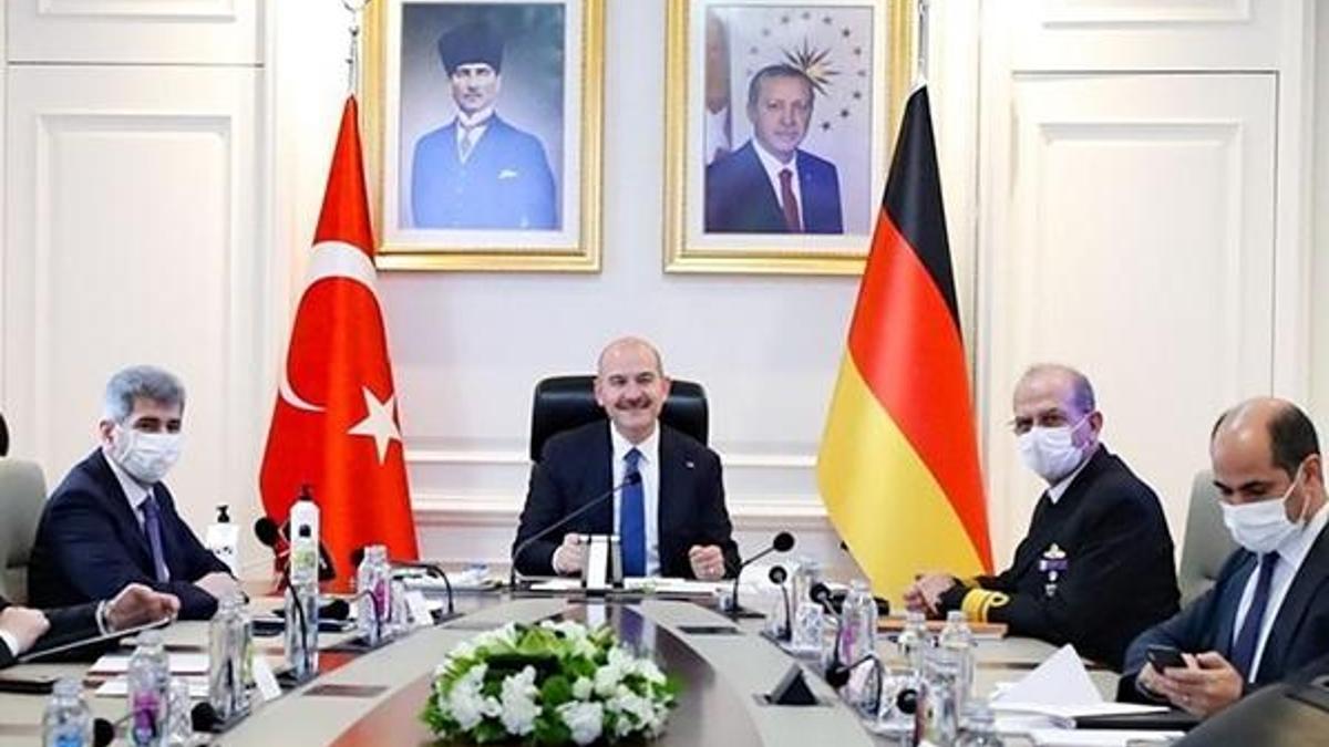 Bakan Soylu, Alman mevkidaşı Seehofer ile görüştü