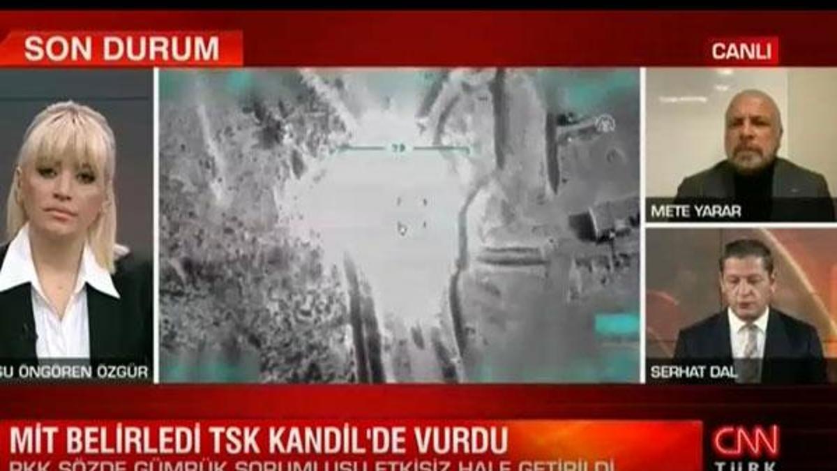 Mete Yarar TSK ve MİT'in Kandil operasyonun şifrelerini anlattı: Hedef üst düzey teröristler...